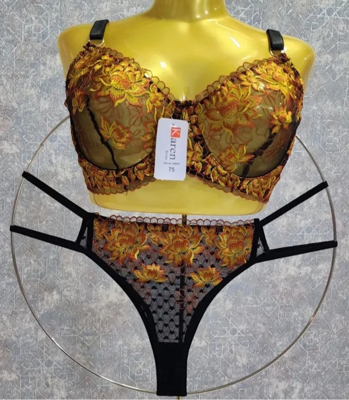 ست سوتین شورت گیپور فنردار