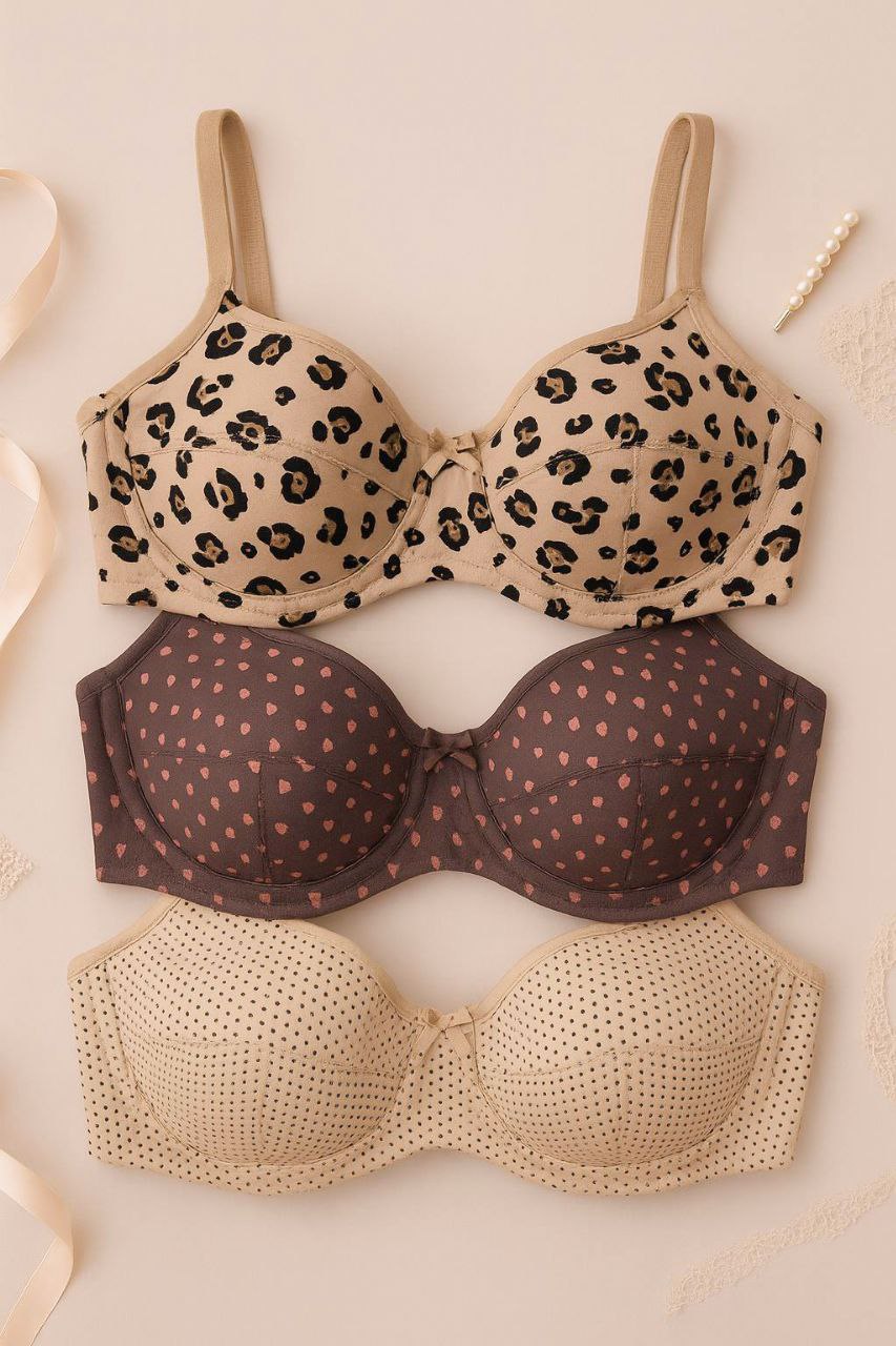 سوتین نخی فنر دار دخترانه