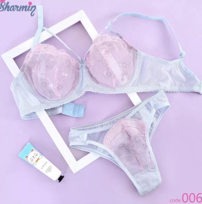 ست سوتین وشورت توری زنانه