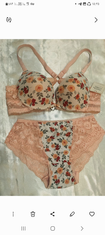 رنگ کرم ۲عدد سایز ۹۰و۹۵